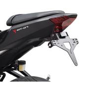 IBEX ZIEGER Supporto Targa Universale Nero, Montaggio Vite Posteriori