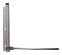 Ibfm 2475508 Chiudiporta a Molla, Alluminio Verniciato