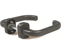 IBFM Maniglia da porta in nylon nera, moderna e robusta