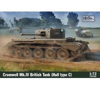 IBG 72102 MODELLO MILITARE CHAR CROMWELL MK.IV SERBATOIO BRITANNICO (SCAFO TI...