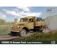 IBG Models 1/72 Ford V3000S Tedesco Generale Servizio Camion (Late Poduction)