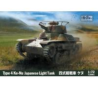 IBG Models Kit Carro Armato Giapponese Type 4 Ke-Nu 1/72 72091