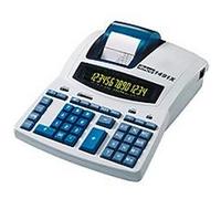 Ibico IB404207 Ibico 1491x Calcolatrice Professionale Termica e con Display LCD, Bianco/Blu