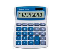 Calcolatrice da tavolo 208X - 8 cifre - bianco - Ibico Quantita min. 1