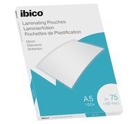 ACCO Ibico Pouch per plastificazione a caldo A5 150 micron (2x75) 100 pz lucido trasparente