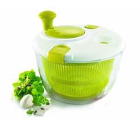 IBILI CENTRIFUGADORA con MANIVELA Confort 24, Bianco/Verde, 24 x 24 x 16 cm