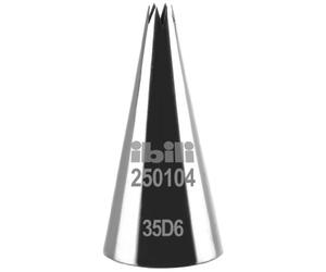 Ibili 250.104 Pasticceria Presa a Forma di 4 Millimetri Stella