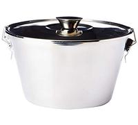 IBILI FLANERO con TAPA Y CIERRE Inox 20 CMS, Alluminio, 20 cm, 2 unità