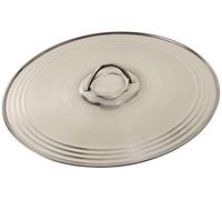 Ibili 714343 Coperchio Multiuso Professionel, Acciaio Inox, Argento, 44 x 44 x 6 cm