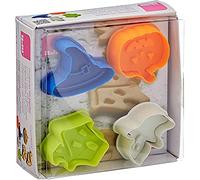 IBILI CORTAPASTAS con EXPULSOR Halloween 4 PCS