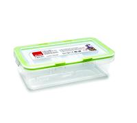 Ibili 753406G Food Container 600Ml-Green, Silicone and Plastic, Green