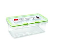 Ibili 753408P Food Container 800Ml-Peach, Silicone and Plastic, Peach