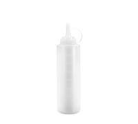 IBILI 773904 Bottiglia da spremere 400 ml di plastica, Bianco, 400 unità