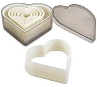 IBILI 784208 TAGLIAPASTA A CUORE LISCIO (7 PEZZI)