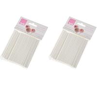 IBILI 786510 - Bastoncini per cake pop, 10 cm, 100 pezzi (Confezione da 2)