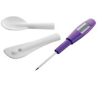 IBILI 790900 TERMOMETRO-ESPATULA Digital, Stainless Steel, Viola/Bianco/Argento, 25 x 4 x 2 cm