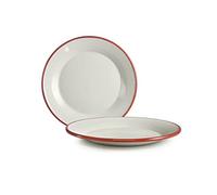 IBILI 908118 Dessert Dish Bordeaux 18 Cm, Porcelain, White