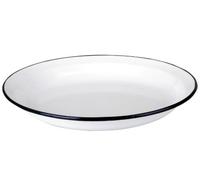 IBILI 912932 - Piatto per la Pasta, in Acciaio smaltato, Colore: Bianco - NUOVO