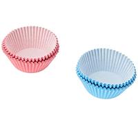 ibili Baking Cup Set, paper, Pink/Blue, 24 x 12 x 5 cm