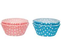 IBILI 735904 CAPSULAS REPOSTERIA LUNARES Azul, Stainless Steel, Rosa/Blu/Bianco, 24 x 12 x 5 cm