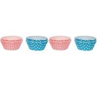 IBILI Baking Cup Set, Paper, Pink/Blue/White, 24 x 12 x 5 cm (Confezione da 2)