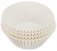 Ibili Baking Cup Set, White, 7.5 x 4 cm, 100-Piece