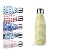 IBILI Borraccia termica a doppia parete tropic 350 ml, acciaio inox 18/10, doppia parete, riutilizzabile