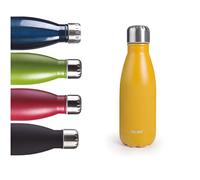 IBILI Borraccia termica a doppia parete mango 350 ml, acciaio inox 18/10, doppia parete, riutilizzabile