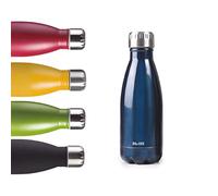 IBILI Borraccia termica a doppia parete blu 350 ml, acciaio inox 18/10, doppia parete, riutilizzabile