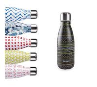 IBILI Borraccia termica a doppia parete lagos 350 ml, acciaio inox 18/10, doppia parete, riutilizzabile