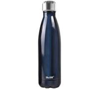 IBILI Borraccia termica a doppia parete blu 500 ml, acciaio inox 18/10, doppia parete, riutilizzabile