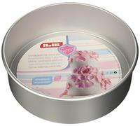 IBILI MOLDE Redondo Recto Extra Alto 30X10 CM, Stainless Steel, 30 x 10 cm