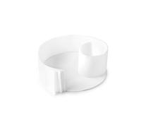 IBILI - Carta antiaderente pretagliata per stampo rotondo da 20 cm, set di 20 basi + 20 lati