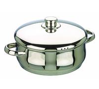 IBILI, Casseruola con coperchio Oslo, 26 cm, acciaio inox, adatta all’induzione.