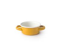 IBILI Casseruola Peche 10 x 5 cm in acciaio vetrificato smaltato lavorato a mano in stile vintage