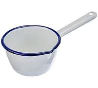 IBILI CAZO Conico Blanco 10 CM, Stainless Steel, White/Blue, 10 x 10 x 6 cm