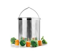 IBILI, Cestello per pentola, 14 x 16 cm, acciaio inox, multiuso.