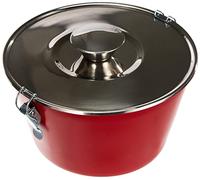 IBILI Charlotte Mould W/Lid Venus 16 cm, 16cm/6.3", Black/Red/Transparent