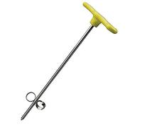 IBILI Clasica DECORADOR EN Espiral Doble, Stainless Steel, Argento/Verde, 16 x 7 x 2 cm