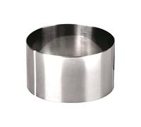 Ibili Clasica Dessert Rotondo Anello, Diametro 9 Centimetri, Altezza 4,5 Centimetri, 1 Pezzo