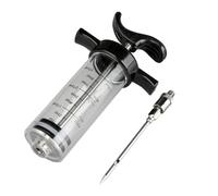 IBILI Clasica Sauce Baster Syringe Set, Stainless Steel, Black/Transparent/Silver, 23 x 11 x 5 cm