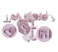 IBILI Cookie & Fondant Cutter Set Alphabet with Ejector 26 Pieces, Pink, 30 x 14 x 6 cm