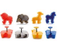 IBILI CORTAPASTAS con EXPULSOR Safari, Multicolore, 13 x 13 x 4 cm