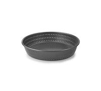 Ibili Crous - Teglia per Torta, 24 cm, in Acciaio, Nero, Taglia Unica, in Lega, Taglia Unica