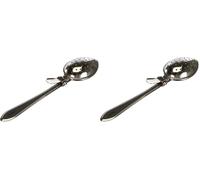 IBILI Cucchiaio-filtro da tè, acciaio inossidabile 18/10, riutilizzabile (Confezione da 2)