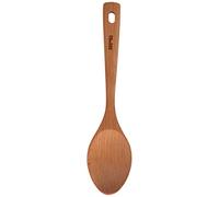 IBILI CUCHARA ESPAÑOLA Madera 22 CM, Stainless Steel, Brown, 22 x 7 x 3 cm