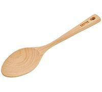 IBILI CUCHARA ESPAÑOLA Madera 30 CM, Stainless Steel, Marrone