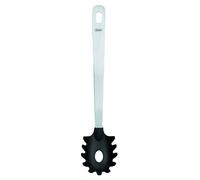 IBILI CUCHARA Pasta Nylon +, Stainless Steel, Nero/Argento, 31 x 5 x 2 cm