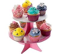 IBILI Cupcake Support, White/Pink, 25 x 26 x 26 cm