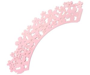 Ibili - Envoltorio para Cupcake Ibili Rosa 5 + 8 cm. Ø Pack 10 uds